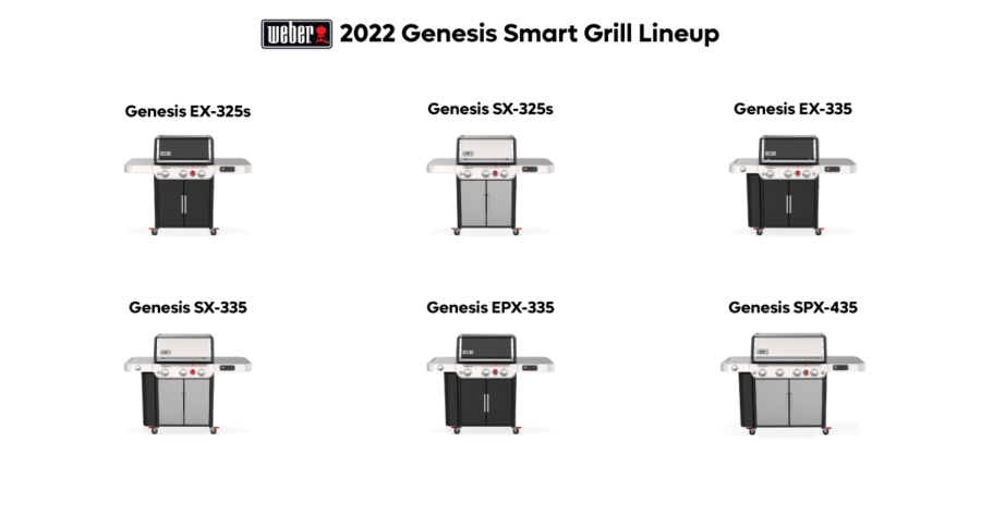 Weber Genesis Smart Grill Lineup 2022