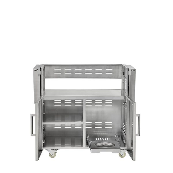 Coyote Outdoor Living 36 Inch Gas Grill Cart Cabinet Interior