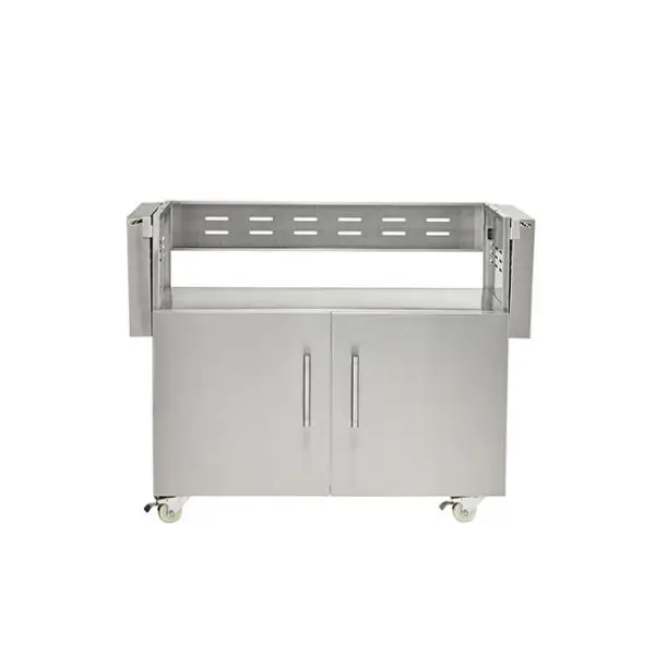 Coyote Outdoor Living 42 Inch Gas Grill Cart Shelves Folded Down