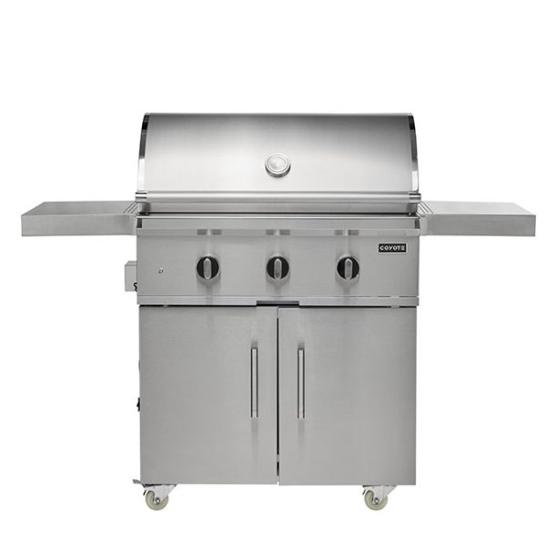Coyote Outdoor Living 34 Inch C Series Gas Grill Shelves Up