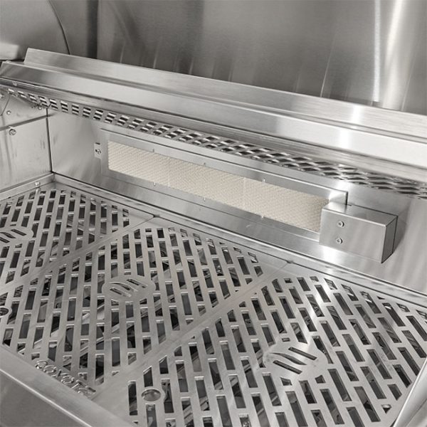 Coyote Outdoor Living SL Series Gas Grill Warming Rack Tucked Away