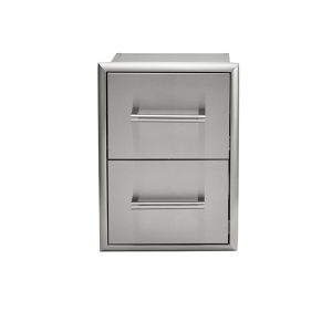 Coyote Outdoor Living 16 Inch Double Access Drawers