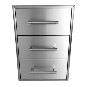 Coyote Outdoor Living 18 Inch Triple Access Drawer
