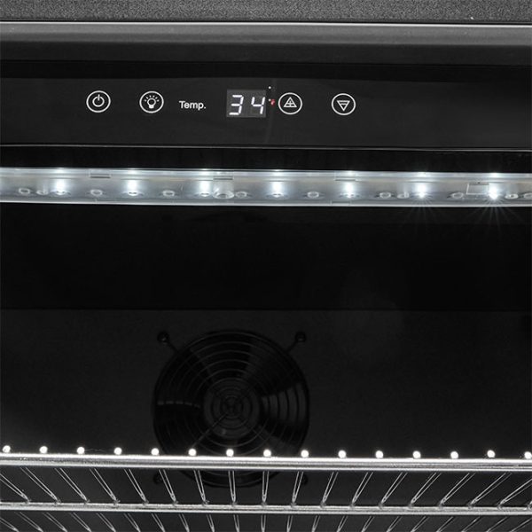 Coyote Outdoor Living 21 Inch Outdoor Refrigerator Interior Controls