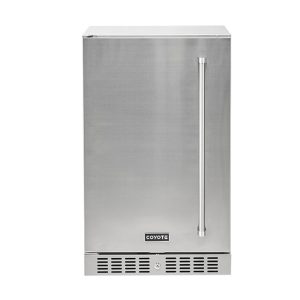 Coyote Outdoor Living 21 Inch Outdoor Refrigerator With Left Hinge