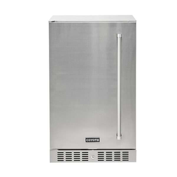 Coyote Outdoor Living 21 Inch Outdoor Refrigerator With Left Hinge