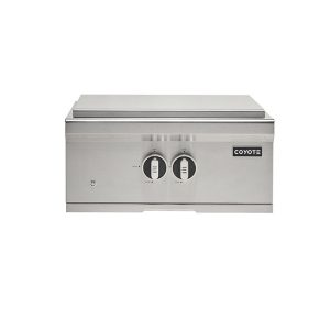 Coyote Outdoor Living 24 Inch Gas Power Burner Lid On