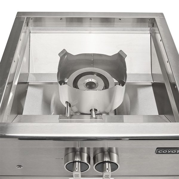 Coyote Outdoor Living 24 Inch Gas Power Burner Setup