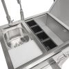 Coyote Outdoor Living 30 Inch Refreshment Center Internal Setup
