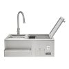 Coyote Outdoor Living 30 Inch Refreshment Center Sink and Cooler