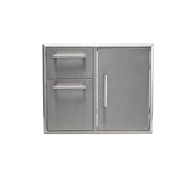 Coyote Outdoor Living 31 Inch Access Door & Double Drawer Combo