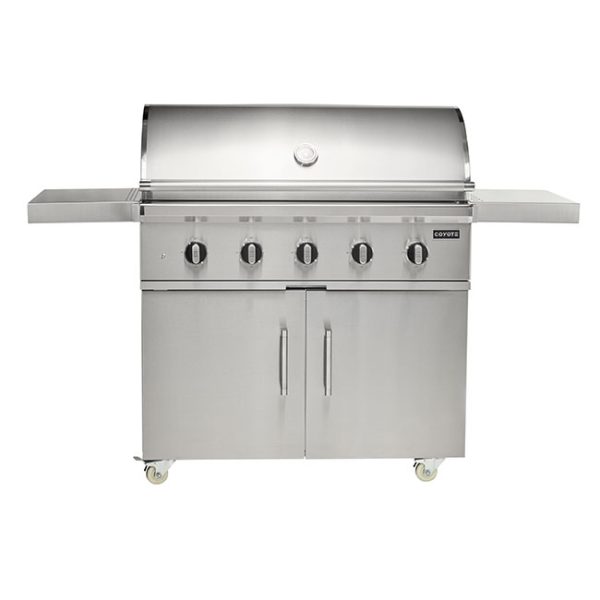 Coyote Outdoor Living 42 Inch CL Series Gas Grill Shelves Up