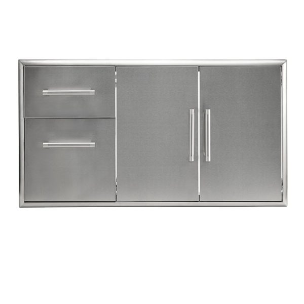 Coyote Outdoor Living 45 Inch Double Access Doors And Access Drawers Combo
