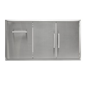 Coyote Outdoor Living 45 Inch Double Access Doors With Roll Out Trash or Propane Tank Drawer