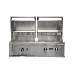 Coyote Outdoor Living 50 Inch Hybrid Gas and Charcoal Grill Built In