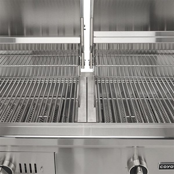 Coyote Outdoor Living 50 Inch Hybrid Gas and Charcoal Grill Grates