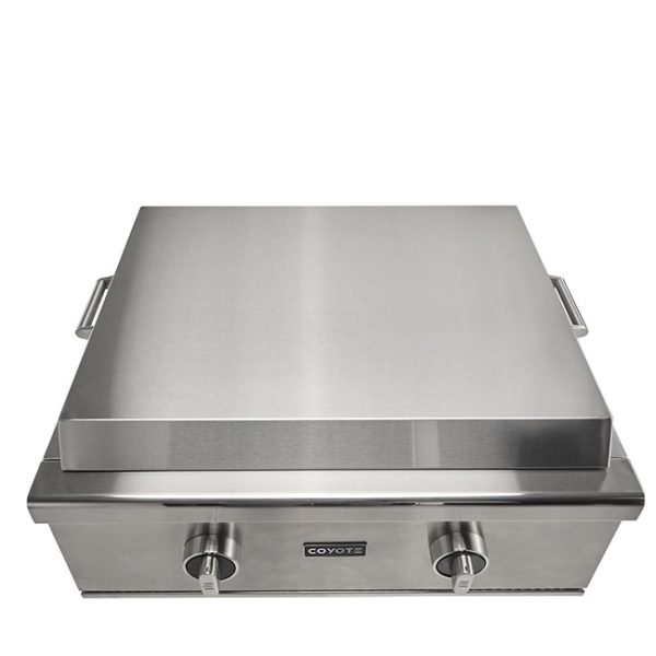 Coyote Outdoor Living 30 Inch Flat Top Griddle Stainless Lid