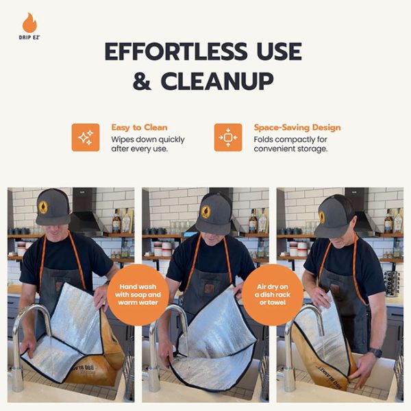 Drip EZ Rest EZ BBQ Blanket Cleanup
