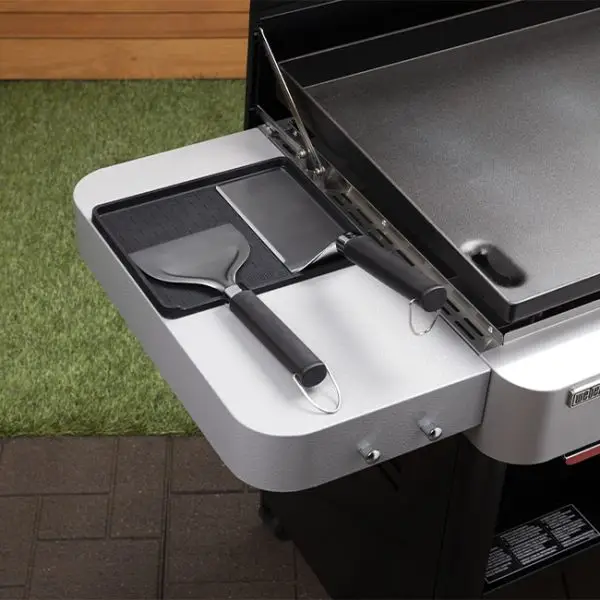 Weber Tool Mat Protector For Grill Side Shelves with Tools