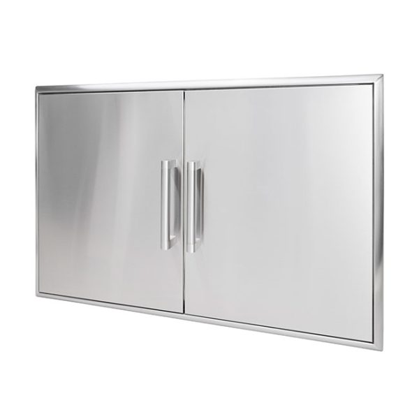 Coyote Outdoor Living 39 Inch Double Access Storage Doors C3 DA2439 Side View