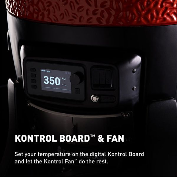 Kamado Joe Big Joe 24 Inch Konnected Joe Digital Charcoal Grill KJ15042425 Kontrol Board
