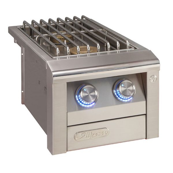 Alfresco Grills 14 Inch AIPG Double Side Burner Left Side