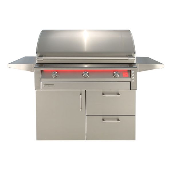 Alfresco Grills 42 Inch Intelligent Professional Gas Grill On Cart