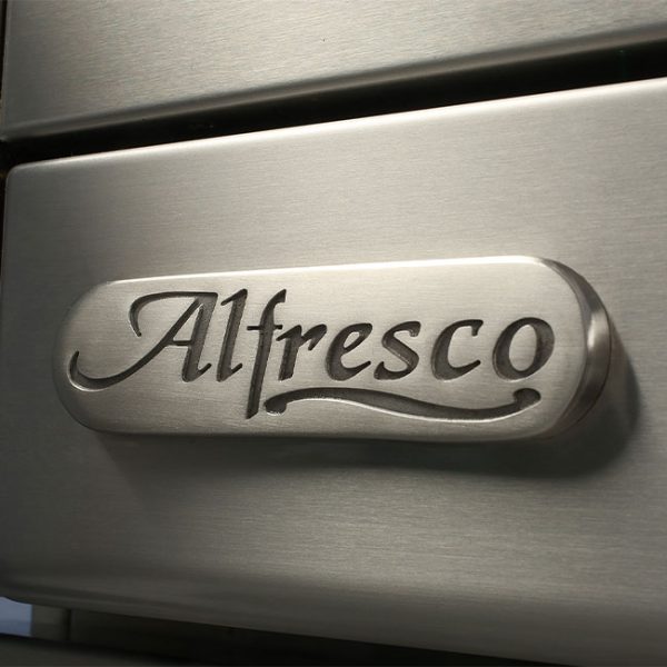 Alfresco Grills Intelligent Professional Gas Grill Alfresco Logo Badge