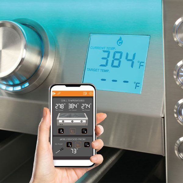 Alfresco Grills Intelligent Professional Gas Grill App and Phone Control