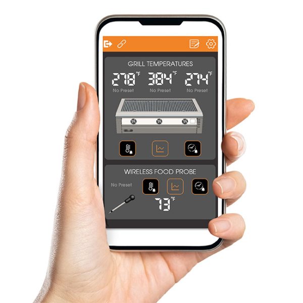 Alfresco Grills Intelligent Professional Gas Grill Phone App