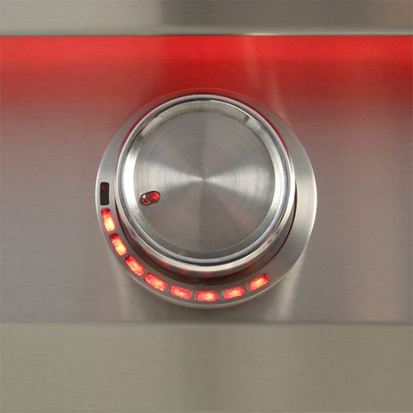 Alfresco Grills Intelligent Professional Gas Grill Red Knob