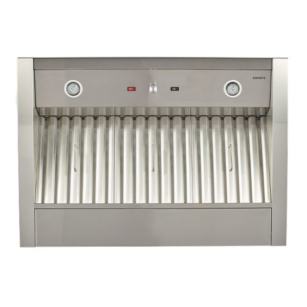 Coyote Outdoor Living 42 Inch Stainless Steel Outdoor Ventilation Hood Insert
