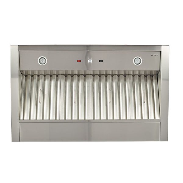 Coyote Outdoor Living 48 Inch Stainless Steel Outdoor Ventilation Hood Insert
