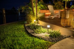 Landscape Lighting Garden Bed Lights Installed Near Me Tampa Florida WEB