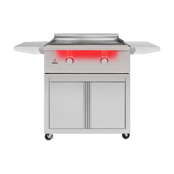 TrueFlame 30 Inch Gas Griddle on Cart