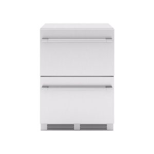 Zephyr Presrv 24 Inch Undercounter Outdoor Dual Zone Refrigerator Drawers