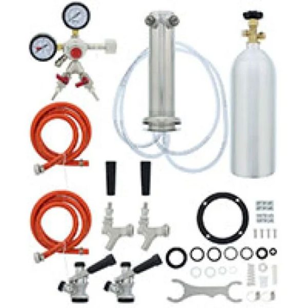 Zephyr Presrv Kegerator Double Tap Kit