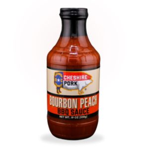 Cheshire Pork Bourbon Peach BBQ Sauce
