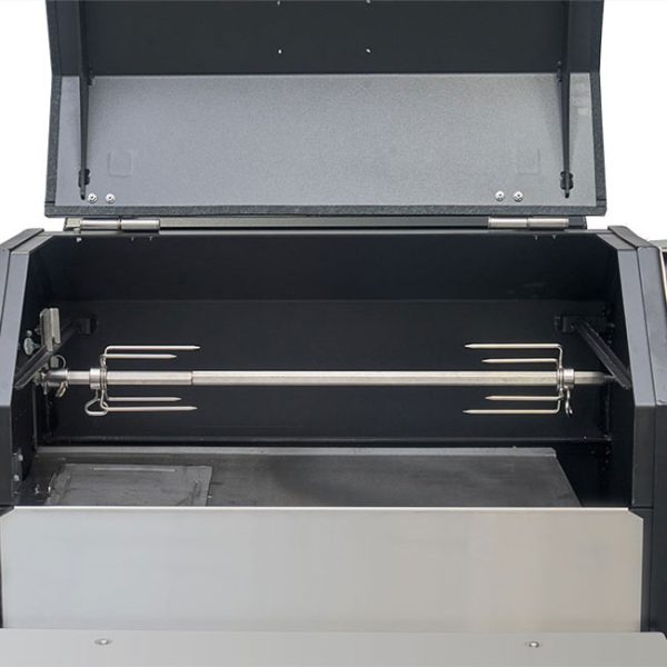 Yoder Smokers Rotisserie Kit for YS480S, YS640S and YS1500S Pellet Grills Main Chamber