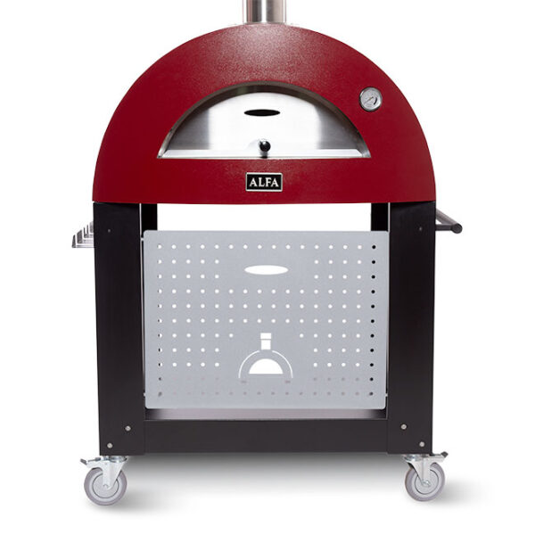 Alfa Moderno 2 Pizze Gas Pizza Oven Cart Mounted