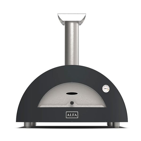 Alfa Ovens Moderno 3 Pizze Gas Pizza Oven in Anthracite Grey