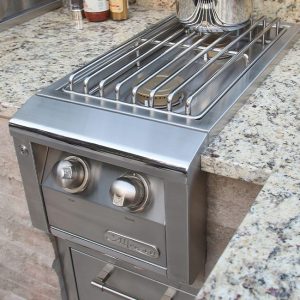 alfresco grills built-in side burner