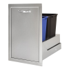 Artisan Grills 20-Inch Double Trash Center