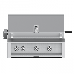 Aspire By Hestan 36-Inch Built-In Gas Grill With Rotisserie Stainless Steel