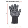 BBQ Butler High Heat Resistant Gloves Size