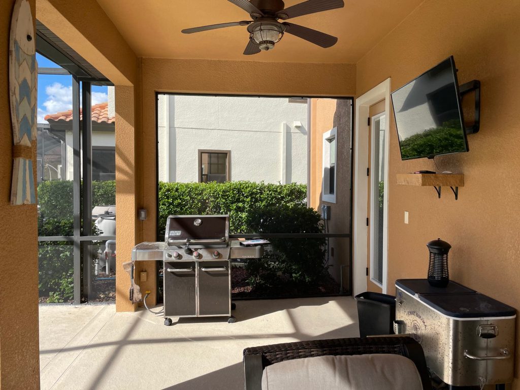 Before Outdoor Kitchen Construction