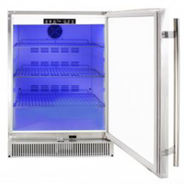 Blaze 24 Inch Stainless Outdoor Rated Refrigerator