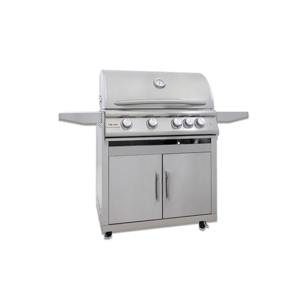 Blaze Grills 32 Inch LTE Plus 4 Burner Premium Gas Grill On Cart