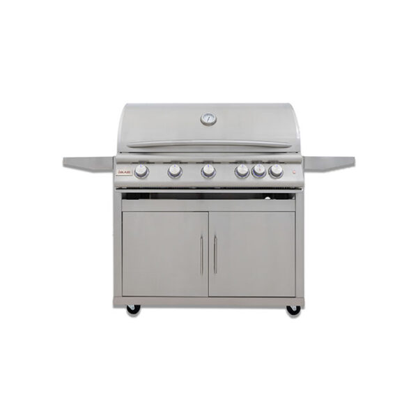 Blaze Grills 40 Inch LTE Plus 5 Burner Premium Gas Grill On Cart