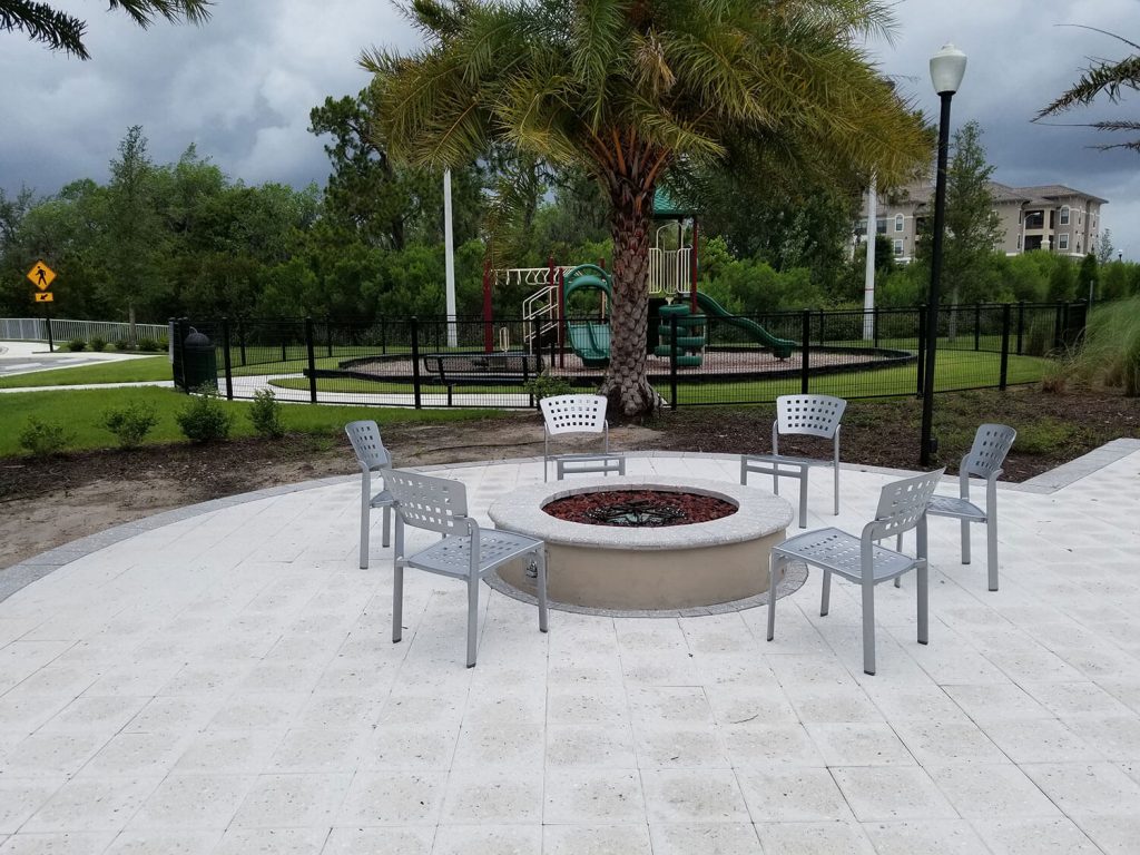 Commercial Fire Pit In Wesley Chapel Just Grillin Outdoor Living